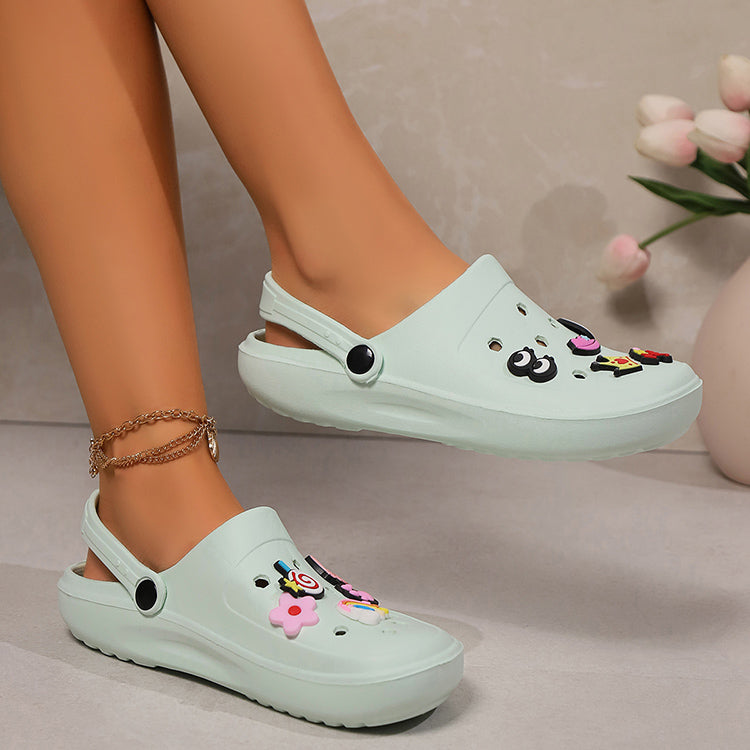 Green Crocs