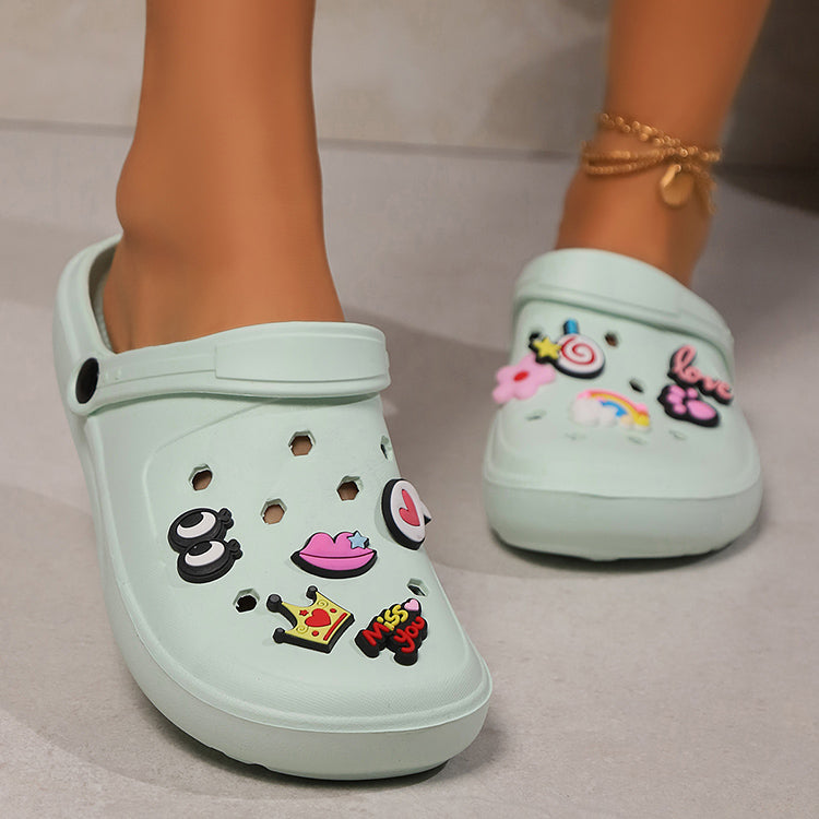 Green Crocs