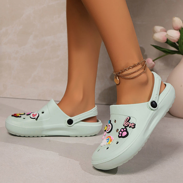 Green Crocs