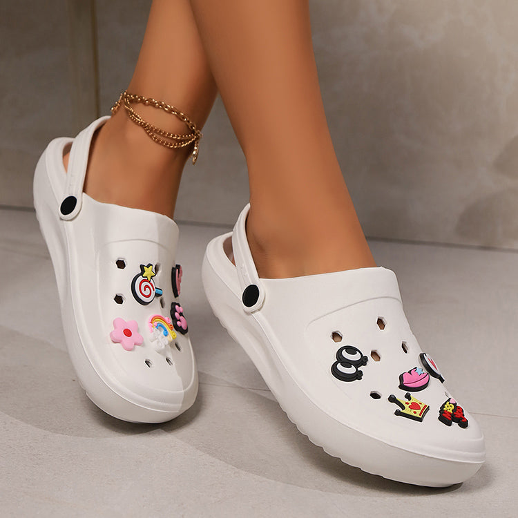 White Crocs