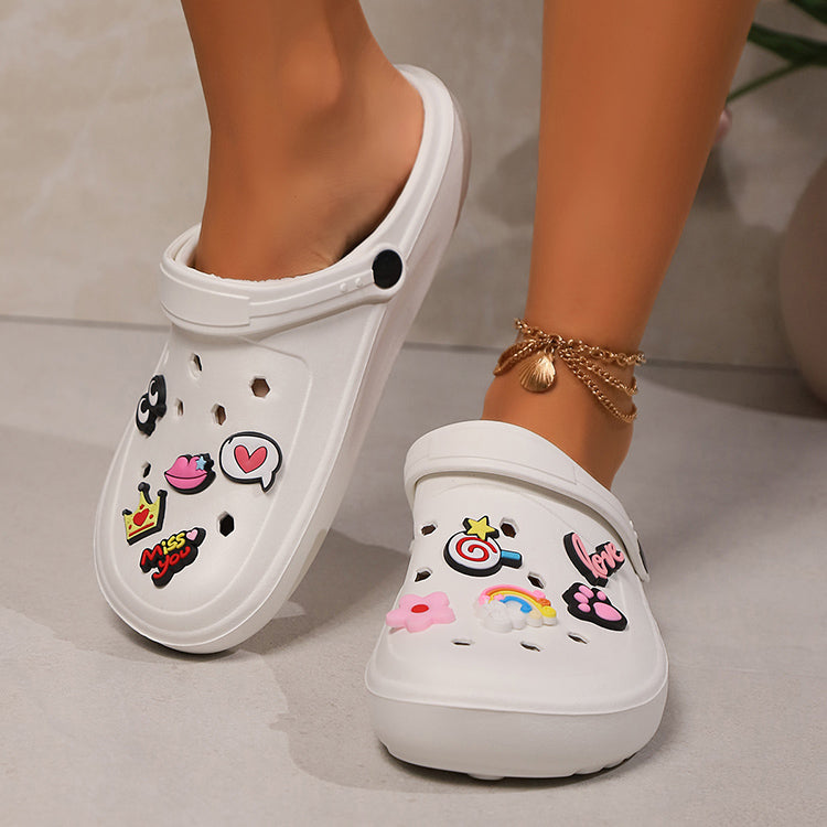 White Crocs