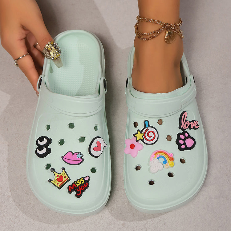 Green Crocs