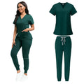 Dark Green Scrub Set