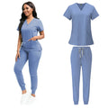 Light Blue Scrub Set