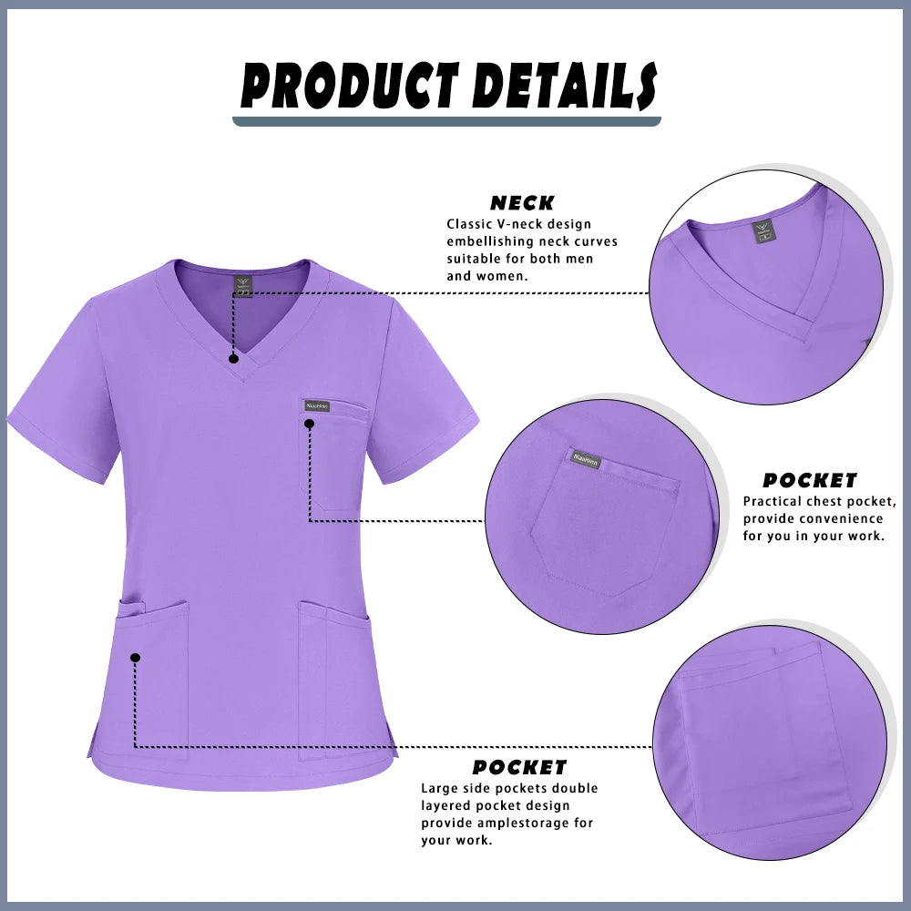 Yellow Scrub Set