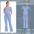 Haze Blue Scrub Set