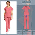 Orange Scrub Set