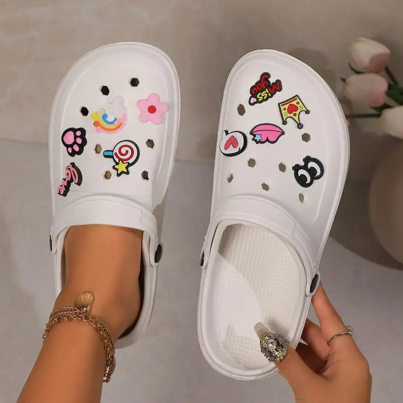 White Crocs