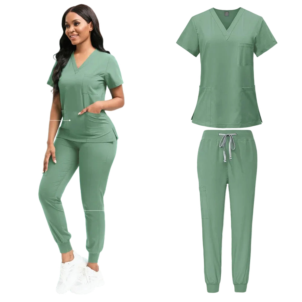 Mint-Green Scrub set